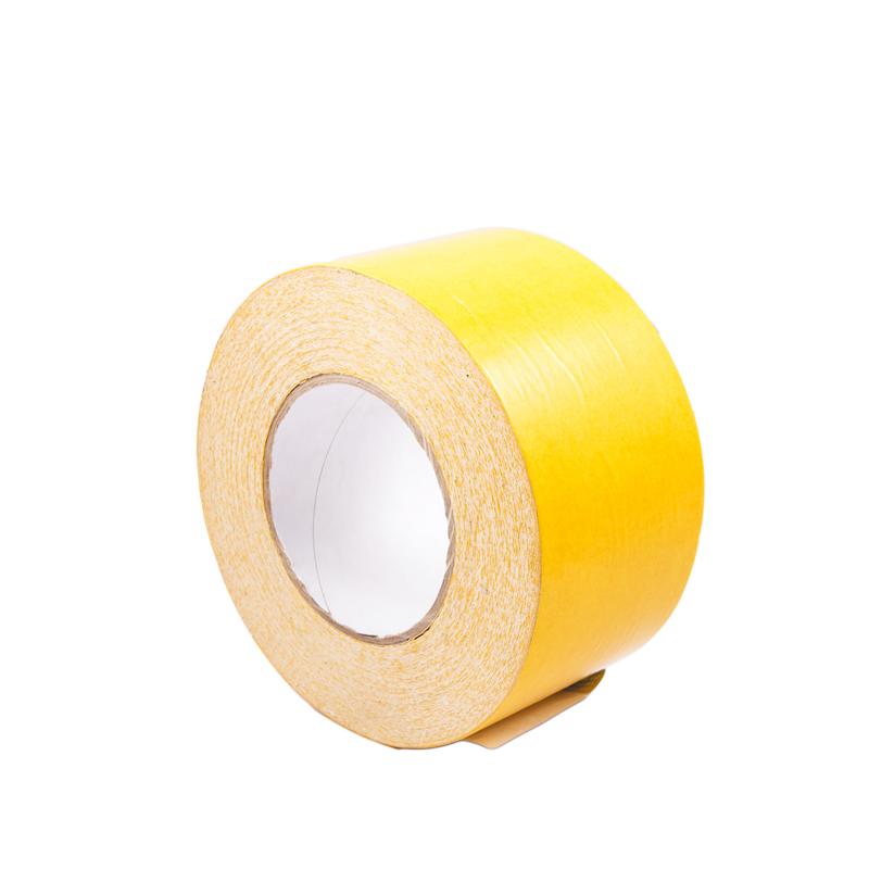 75mmx50m TackMax® White Double Sided Polycloth Adhesive Tape